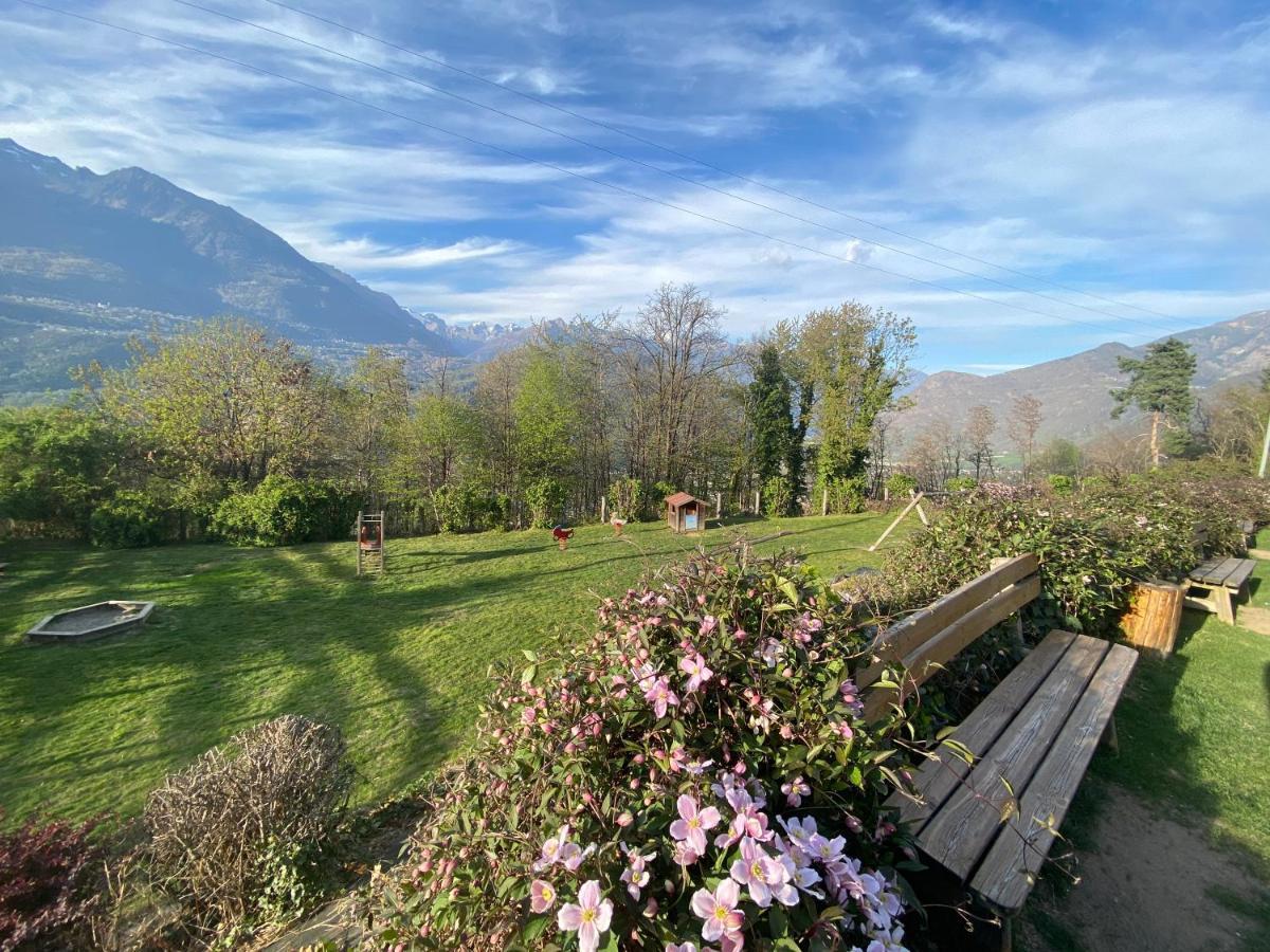 Agriturismo Ortesida Morbegno Eksteriør bilde